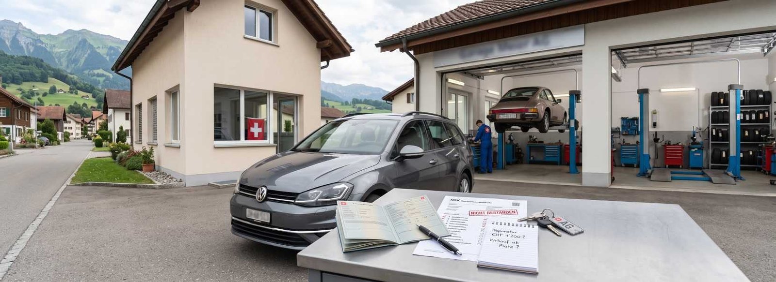 Auto ohne MFK verkaufen Schweiz